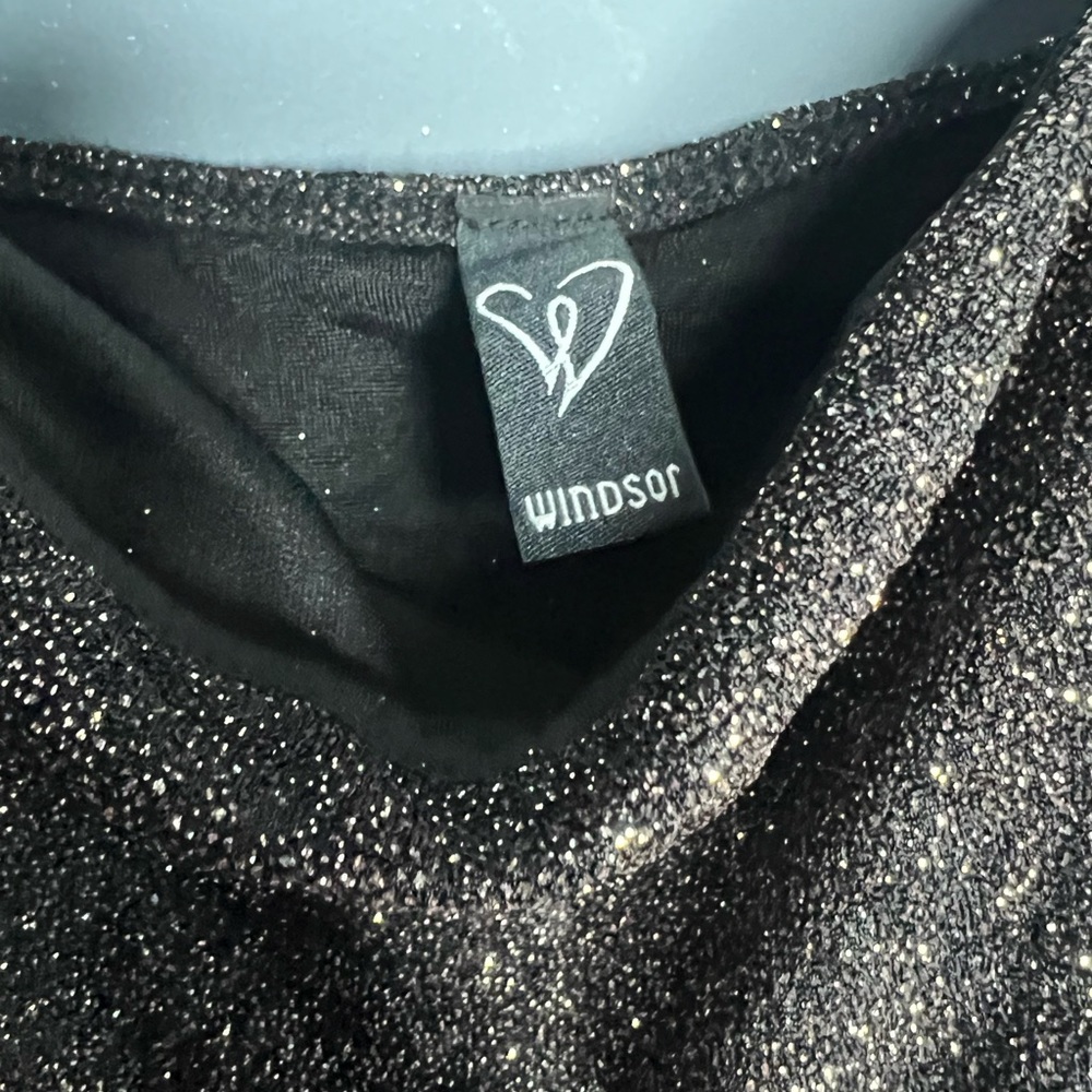 Black Glittery Windsor Dress | Women’s Large - Picture 13 of 15